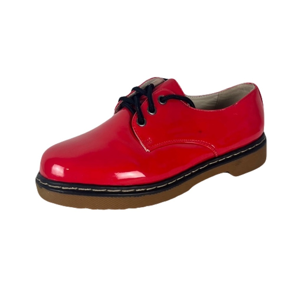 Coco brand Doc Martin look-alike patent shoes